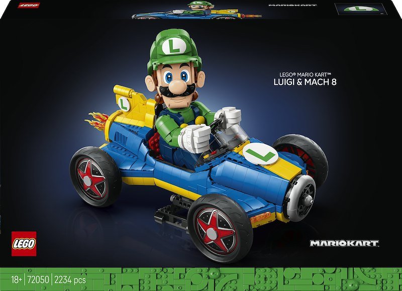 Lego® Super Mario Kart™: Luigi e Mach 8 72050