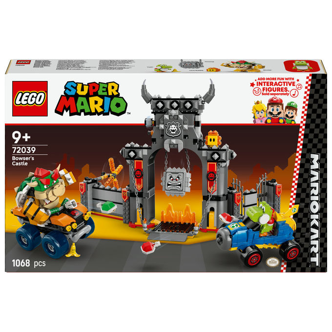 Lego - Super Mario Mario Kart – Castello Di Bowser 72039, ,