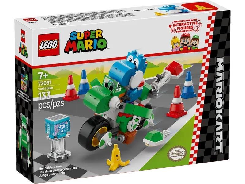 Lego - Super Mario Mario Kart: Moto Yoshi 72031, Multicolore