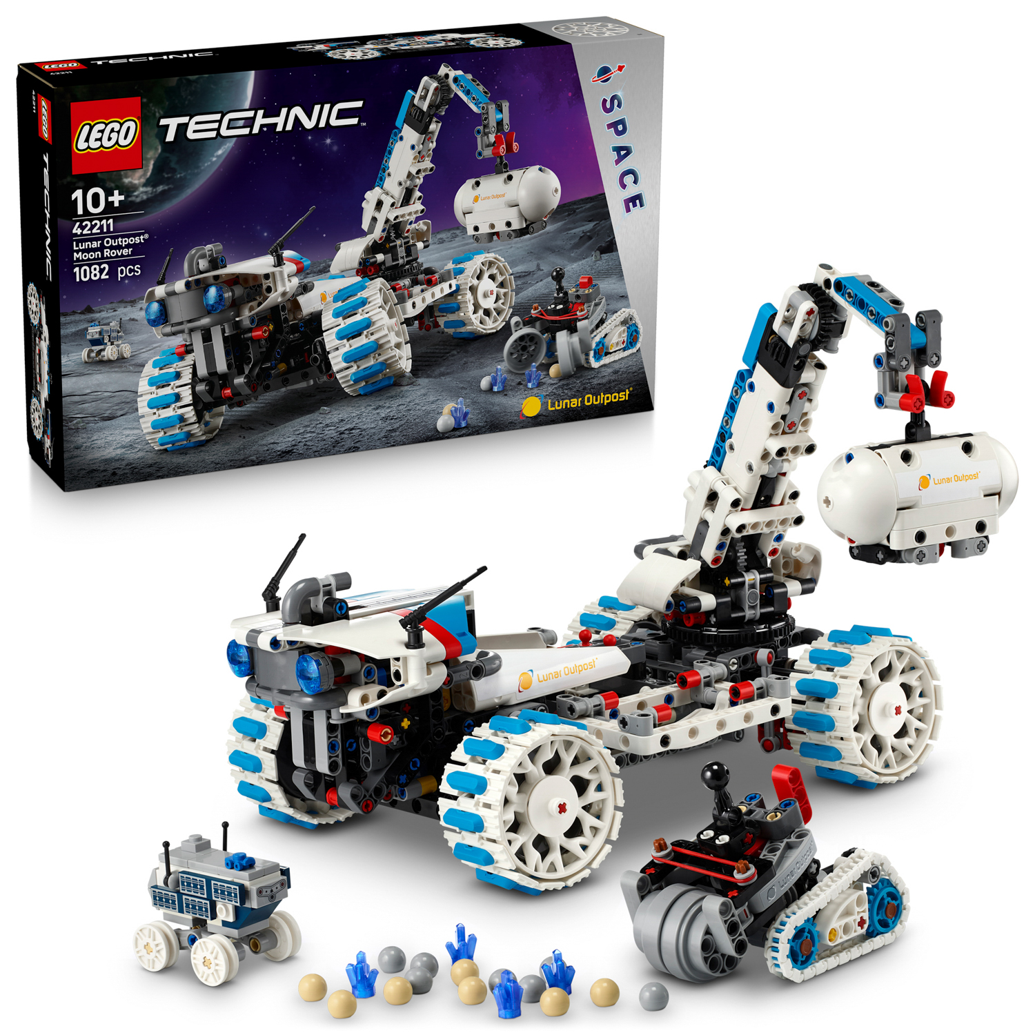 LEGO Technic (42211). Veicolo spaziale rover lunare Lunar Outpost