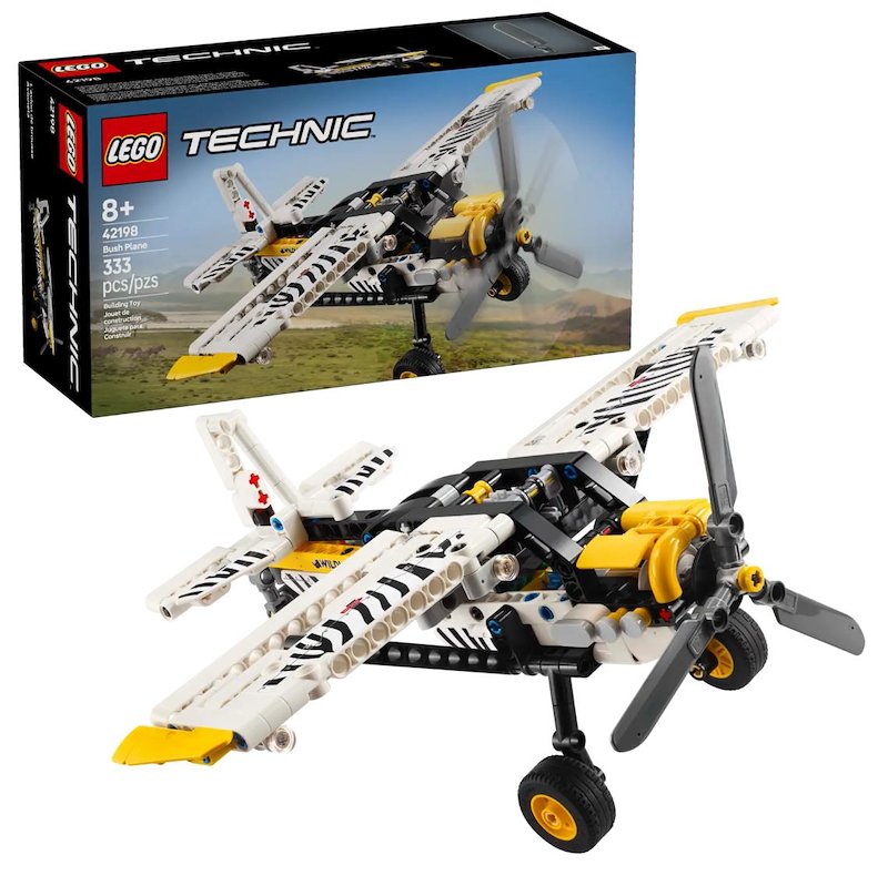 Lego - Technic Aereo Bush 42198, Multicolore