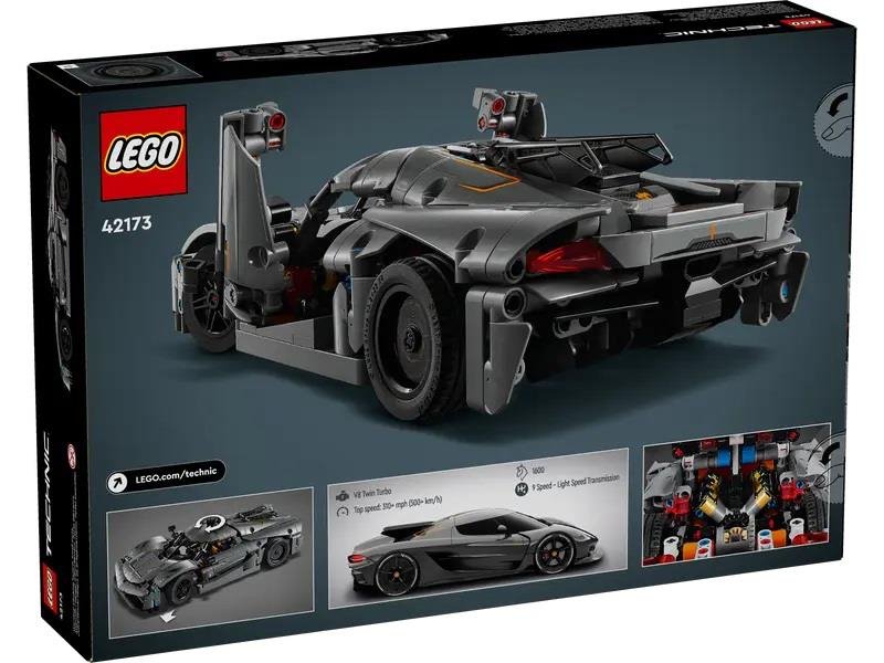 Lego - Technic Hypercar Koenigsegg Jesko Absolut 42173, Multicolore