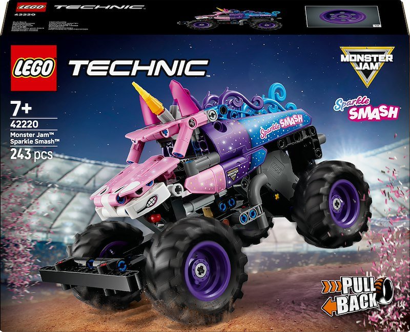 Lego - Technic Monster Jam Sparkle Smash Retrocarica42220