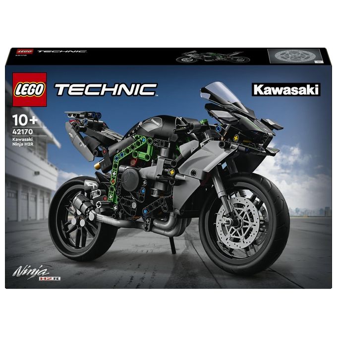 Lego - Technic Motocicletta Kawasaki Ninja H2r 42170, Multicolore