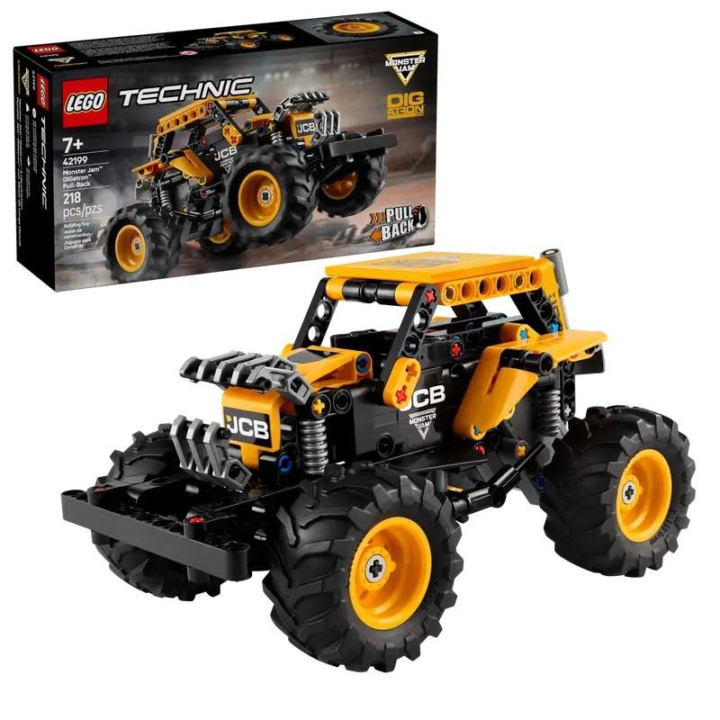 Lego - Technic Pull-back Monster Jam™ Digatron™ 42199, Multicolore Lego - Technic Pull-back Monster Jam™ Digatron™ 42199, Multicolore