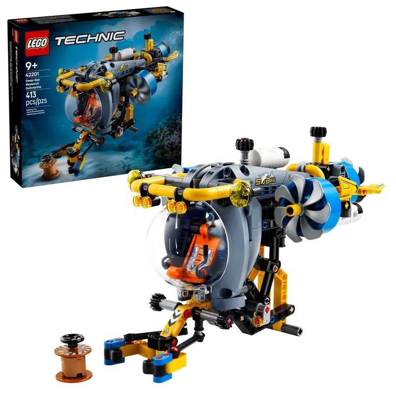 Lego - Technic Sottomarino Esplorazioni Abissali 42201, Multicolore