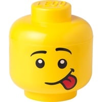LEGO Testa Portaoggetti "Silly", grande, Scatola di immagazzinaggio