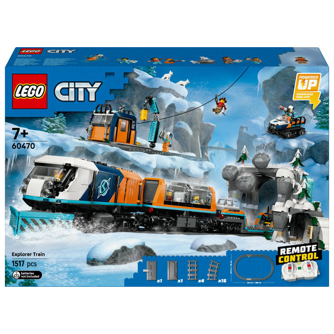 Lego Treno Espresso Artico Esploratori 60470 5702017822198 Set costruzioni