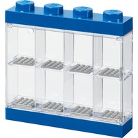 LEGO Vetrina per minifigure blu, Scatola di immagazzinaggio