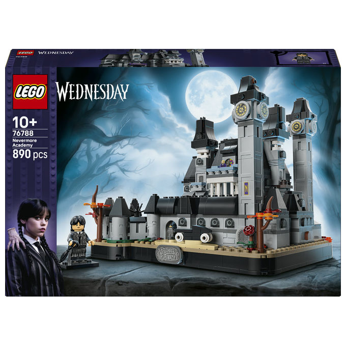 LEGO Wednesday (76788). Nevermore Academy