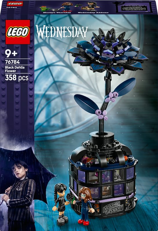 Lego - Wednesday Fiore Di Dalia Nero 76784, ,