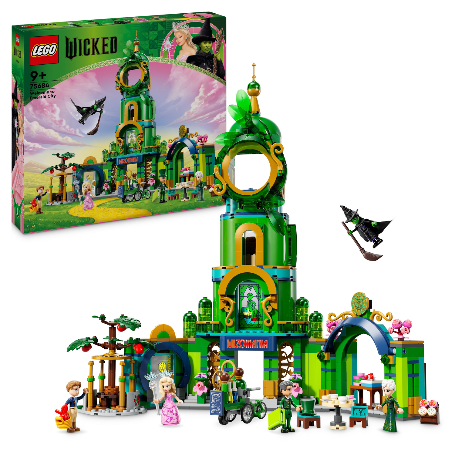 LEGO Wicked (75684). Benvenuti nella Città di Smeraldo