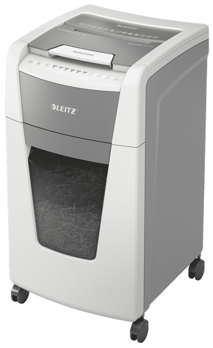 Leitz 80160000 distruggi documenti Taglio a frammenti 22 cm Grigio Bianco