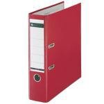 Leitz Plastic Lever Arch File A4 80mm 180° Red raccoglitore ad anelli Rosso