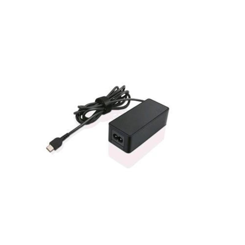 Lenovo 4x20m26278 adattatore ca usb type c 65 w per notebook thinkpad nero