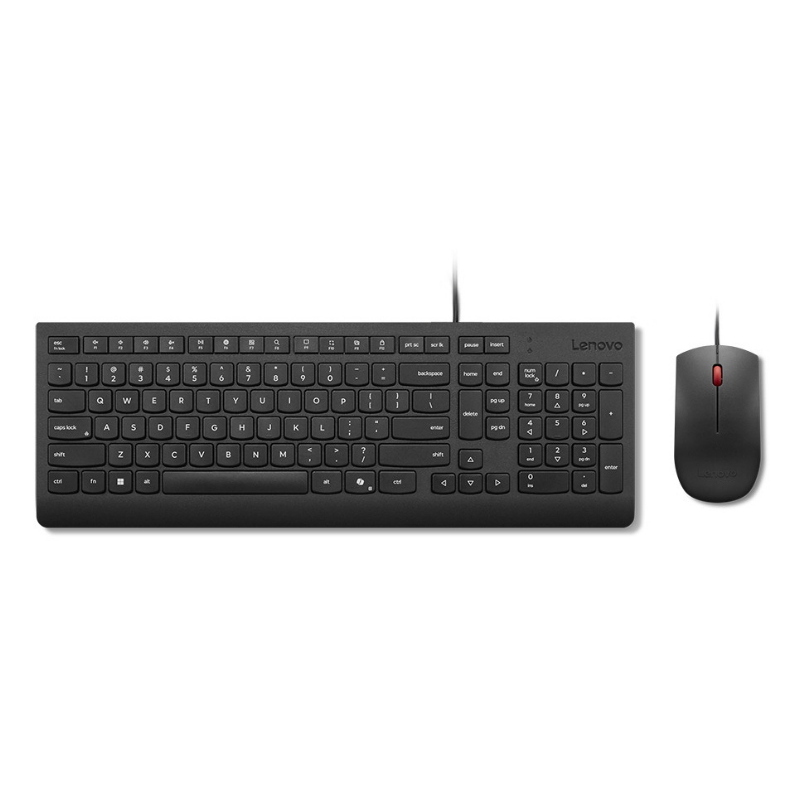 Lenovo 4x31r64414 tastiera mouse incluso universale usb tedesco nero