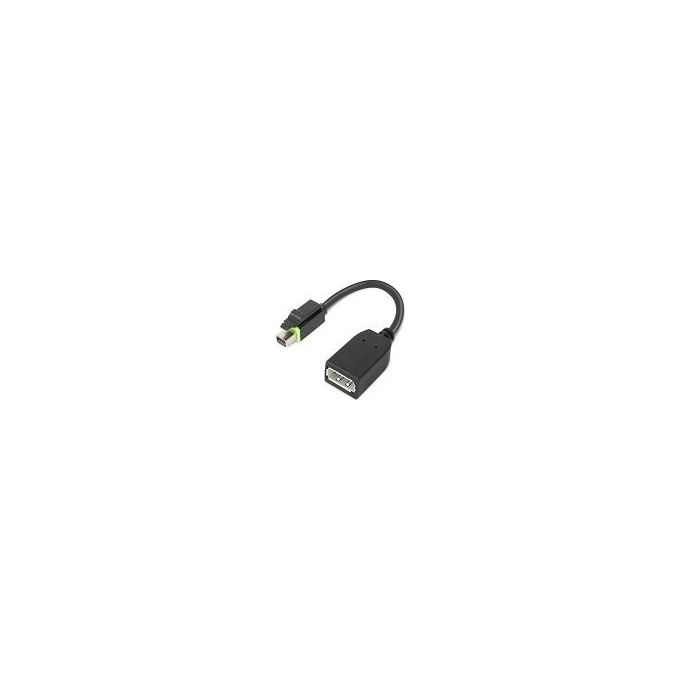 Lenovo 4X90Q93975 ThinkStation Adattatore Video Mini DisplayPort Maschio DisplayPort Femmina 3840x2160 colore Nero Lenovo 4X90Q93975 ThinkStation Adattatore Video Mini DisplayPort Maschio DisplayPort Femmina 3840x2160 colore Nero