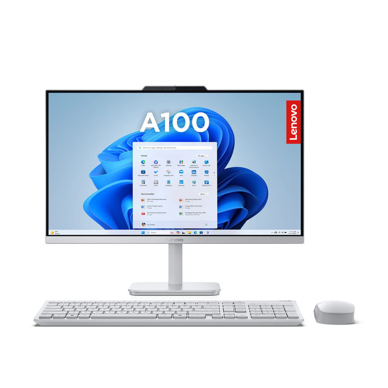 Lenovo All in One A 100 Display 23.8'' FHD (1920x1080) Processore INTEL N100 Memoria RAM 8GB Memoria SSD 512GB Scheda grafica Integrata Sistema Operativo WINDOWS 11 HOME CLOUD_GREY Lenovo All in One A 100 Display 23.8'' FHD (1920x1080) Processore INTEL N100 Memoria RAM 8GB Memoria SSD 512GB Scheda grafica Integrata Sistema Operativo WINDOWS 11 HOME CLOUD_GREY