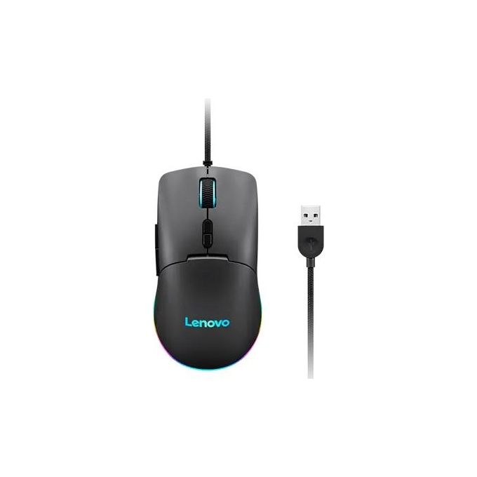 Lenovo GY51M74265 M210 Mouse Gaming RGB 8000 DPI 7 pulsanti 1000 Hz USB colore Nero