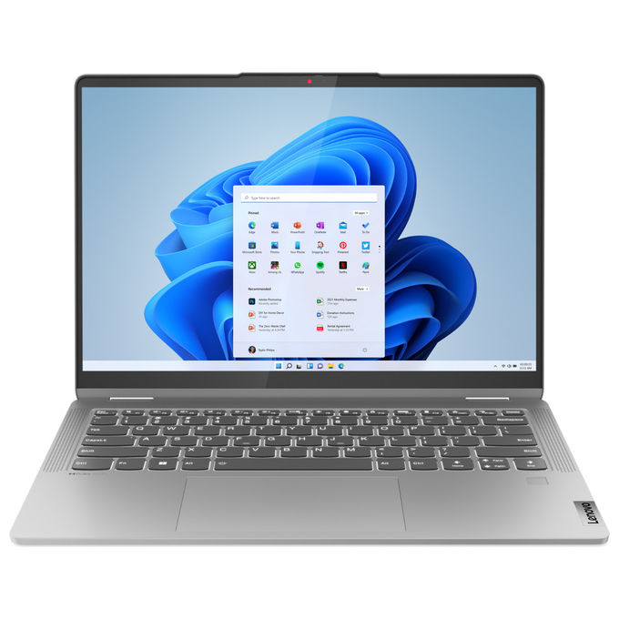 Lenovo IdeaPad Flex 5 Convertibile 14'' AMD Ryzen 5 7430U 16GB RAM 512GB SSD Grigio Artico