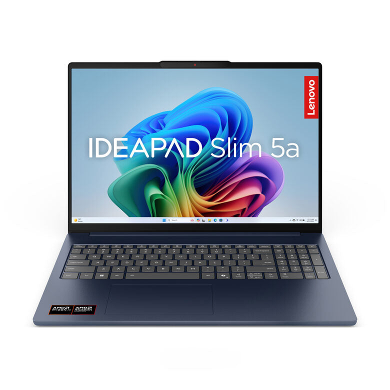 Lenovo IdeaPad Notebook Slim 5 Display 16.0'' WUXGA (1920x1200) Processore AMD RYZEN AI 7 445 Memoria RAM 16GB Memoria SSD 512GB Scheda grafica Integrata Sistema Operativo Windows 11 Home COSMIC_BLUE Caricatore NON incluso Lenovo IdeaPad Notebook Slim 5 Display 16.0'' WUXGA (1920x1200) Processore AMD RYZEN AI 7 445 Memoria RAM 16GB Memoria SSD 512GB Scheda grafica Integrata Sistema Operativo Windows 11 Home COSMIC_BLUE Caricatore NON incluso