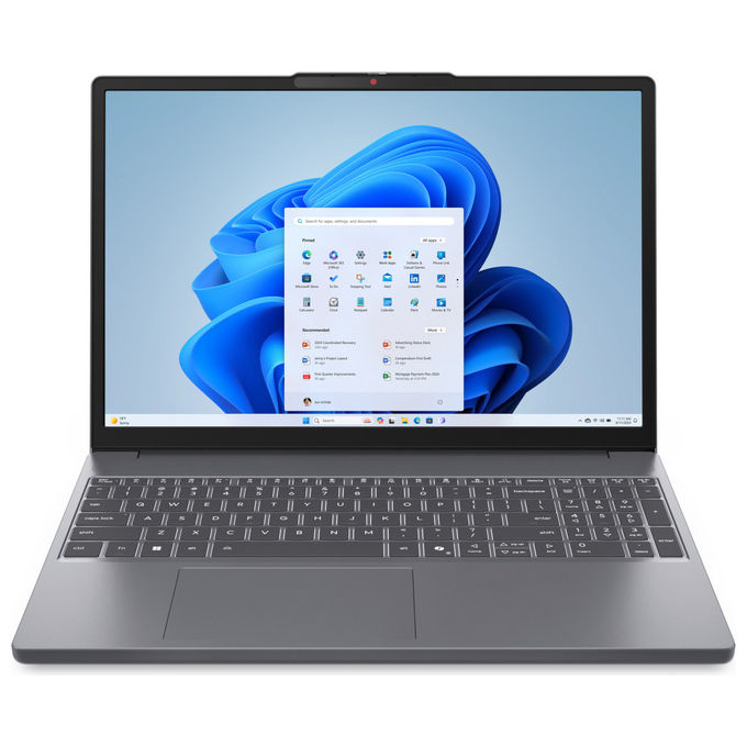 Lenovo, IdeaPad Slim 3, Notebook 15.3'', Intel i5, 16GB RAM, 1TB SSD, Grigio Lenovo, IdeaPad Slim 3, Notebook 15.3'', Intel i5, 16GB RAM, 1TB SSD, Grigio