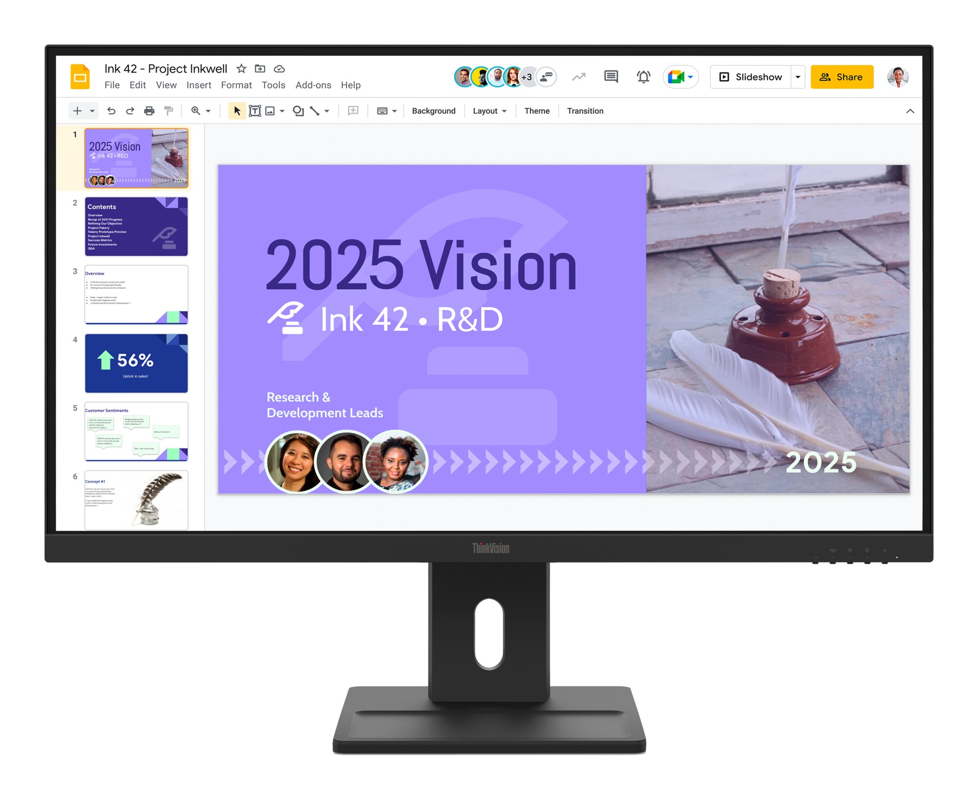 Lenovo Monitor 27 Led Ips 16:9 Qhd 6Ms 350 Cdm Pivot Dp/Hdmi Multimediale E27Q-40