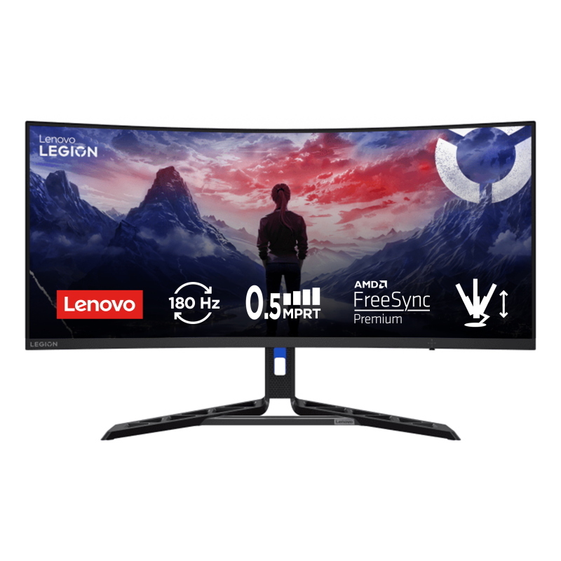 Lenovo - Monitor Wled 34" Legion R34w-30 67c7gacbit-raven Black