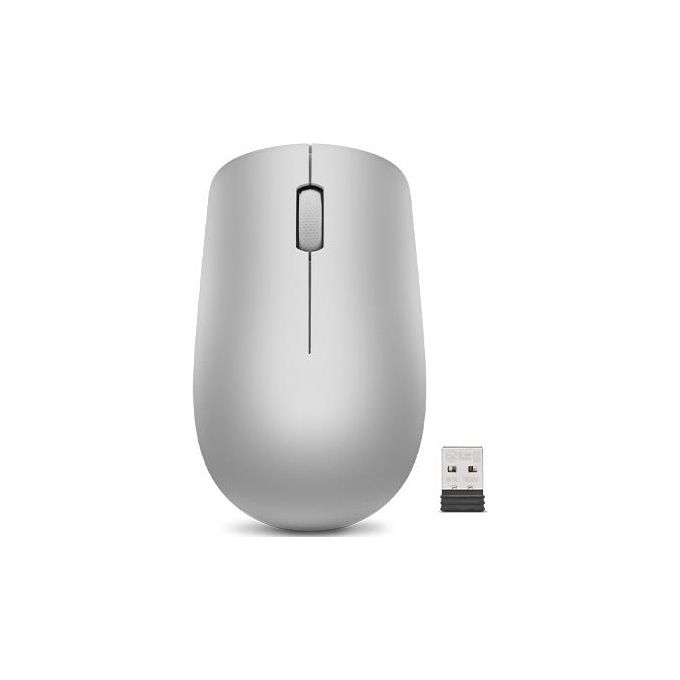 Lenovo - Mouse Wireless 530-grigio, Platino