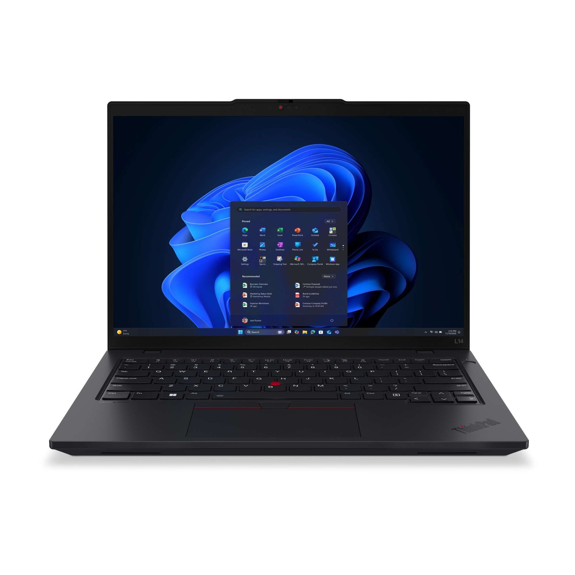 Lenovo Notebook ThinkPad L14 Gen 6 14" 16/512 GB 21s8004aix Nero Lenovo Notebook ThinkPad L14 Gen 6 14" 16/512 GB 21s8004aix Nero
