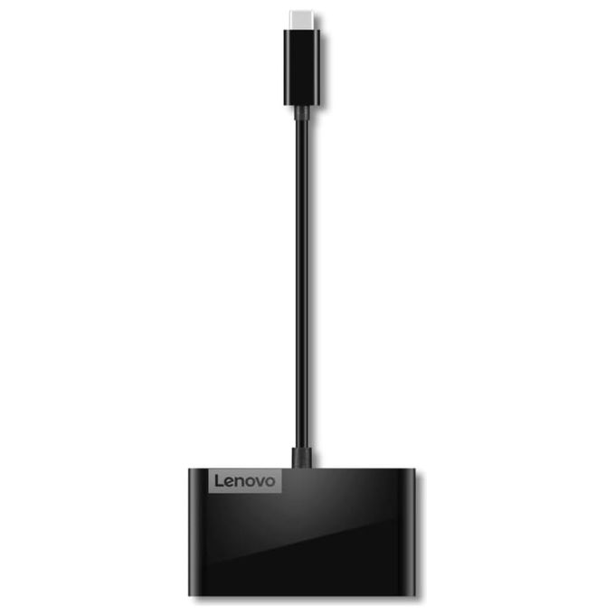 Lenovo Select USB Type-C 4-Port USB-Hub Nero Lenovo Select USB Type-C 4-Port USB-Hub Nero