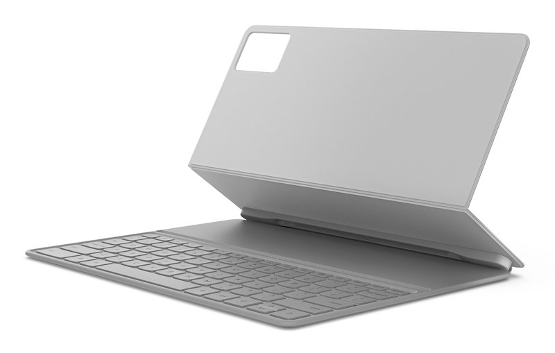Lenovo - Tastiera Idea Tab Plus Folio Kb Cloud Grey (uk-it)-grigio