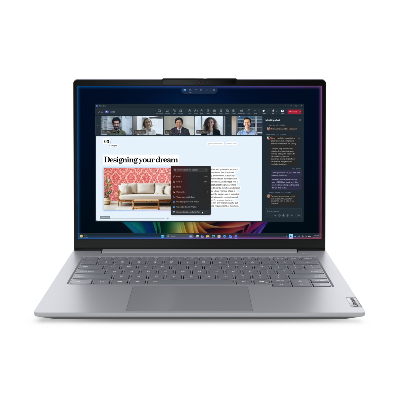 Lenovo thinkbook 14 g9 ipl copilot+ pc intel core ultra 7 355 computer portatile 35,6 cm (14) wuxga 32 gb ddr5-sdram 512 gb