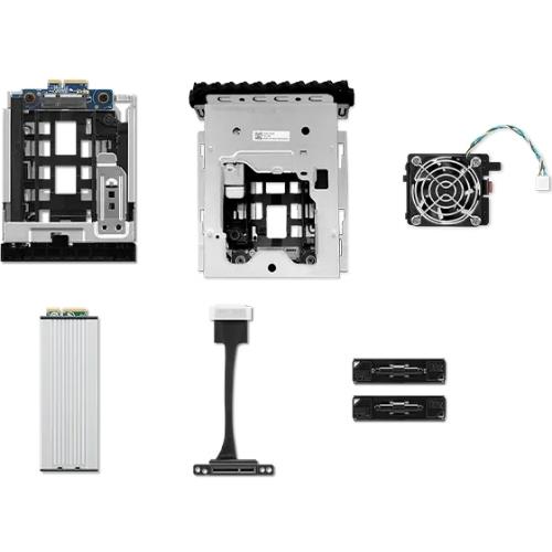 Lenovo thinkstation front access storage enclosure for m.2 ssd - p5/p7 - 4xh1m73927
