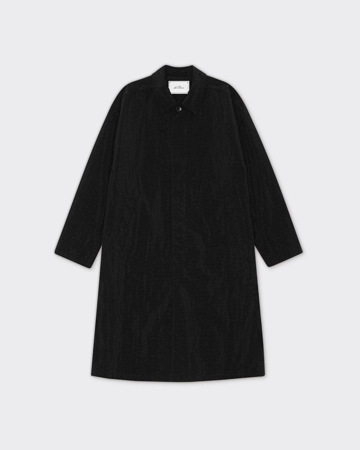 Les Deux Cappotto Shiny Nero