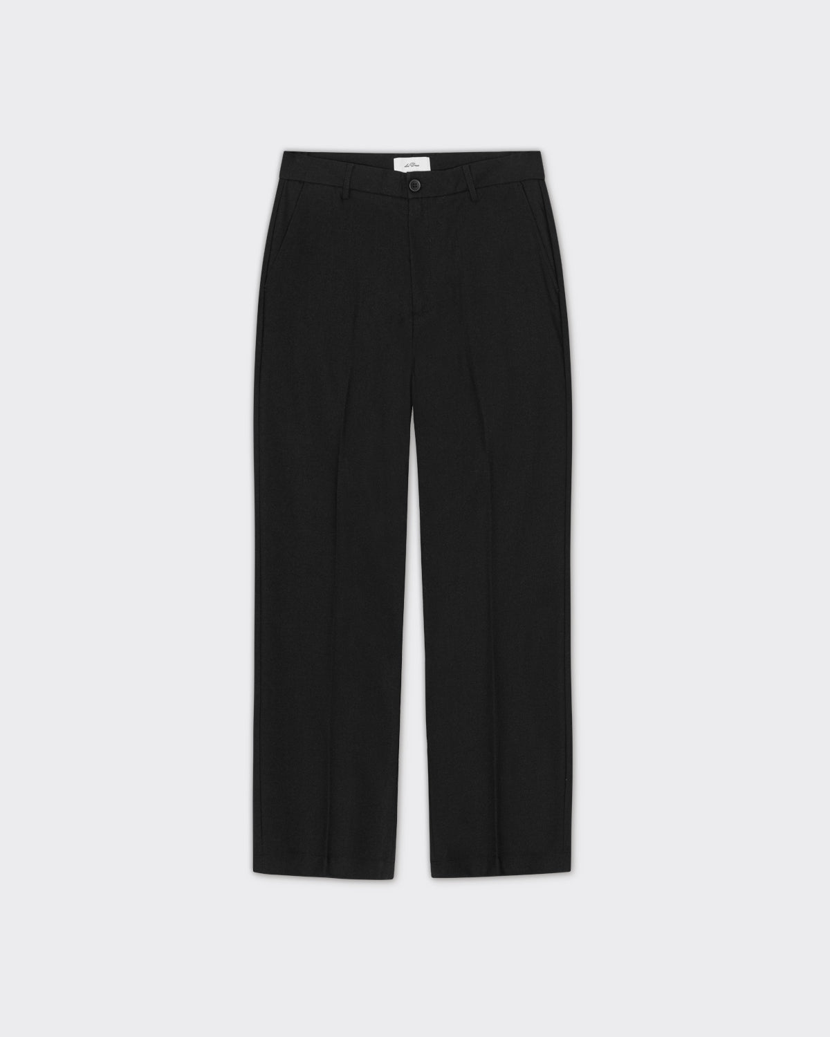Les Deux Pantaloni Brushed Twill Tailored Neri