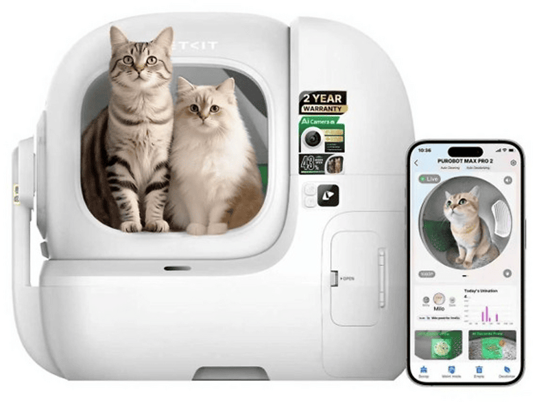 Lettiera autopulente PETKIT PUROBOT MAX PRO 2