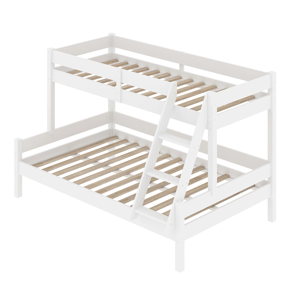 Letto a castello Everest Bianco 120x200 / 80x200 cm Vitalispa