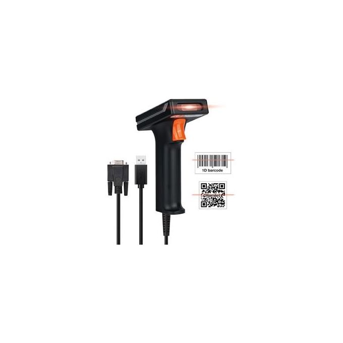 Lettore barcode per codici lineari e bidimensionali 2D Combo Black HBCS2D120US