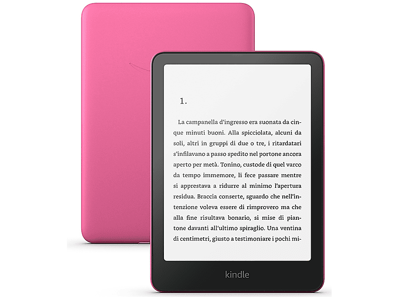 Lettore E-Book KINDLE Paperwhite, Rosa
