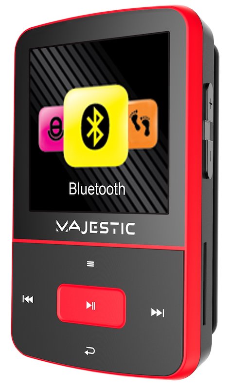 LETTORE MP3 MAJESTIC BT-3284R 32GB RD