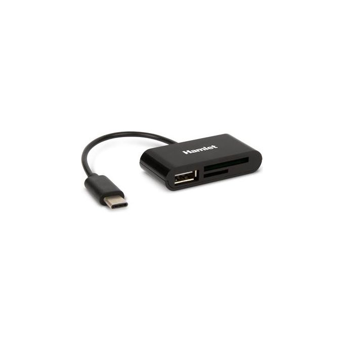 Lettore schede memoria MicroSD Usb C Dock Black XZR100UC