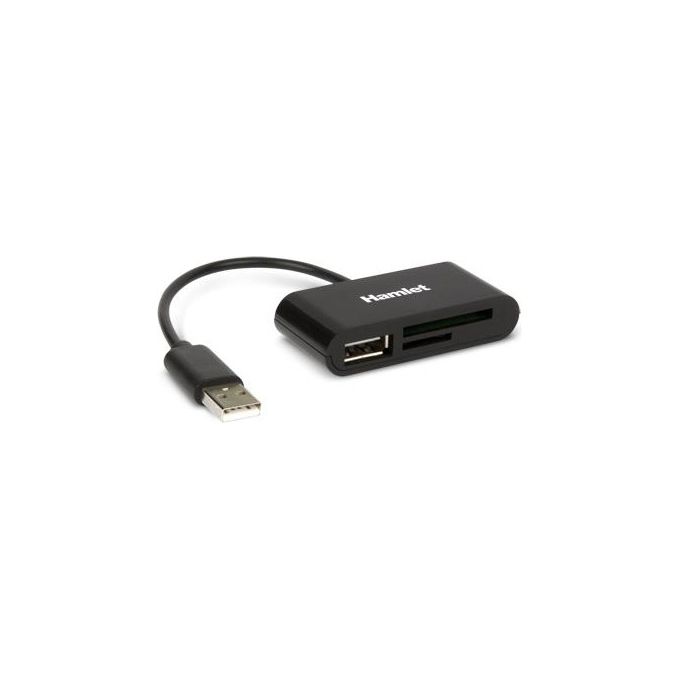 Lettore schede memoria Multischeda Universal Memory Reader Black XZR101UA