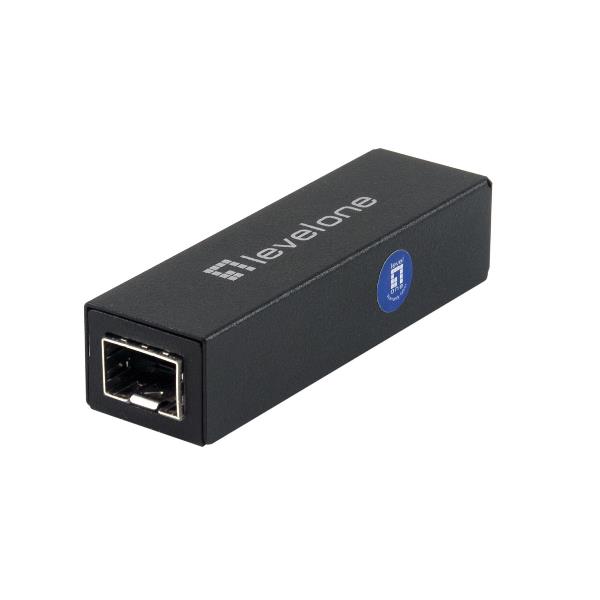 Level One GVT-1001 Ultra-Slim RJ45 To Sfp Gigabit Media Converter GVT-1001