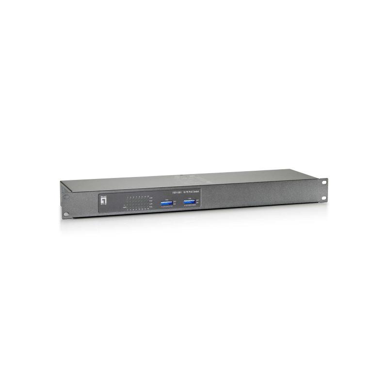 Levelone fep-1601w120 switch di rete fast ethernet (10/100) supporto power over ethernet (poe) grigio