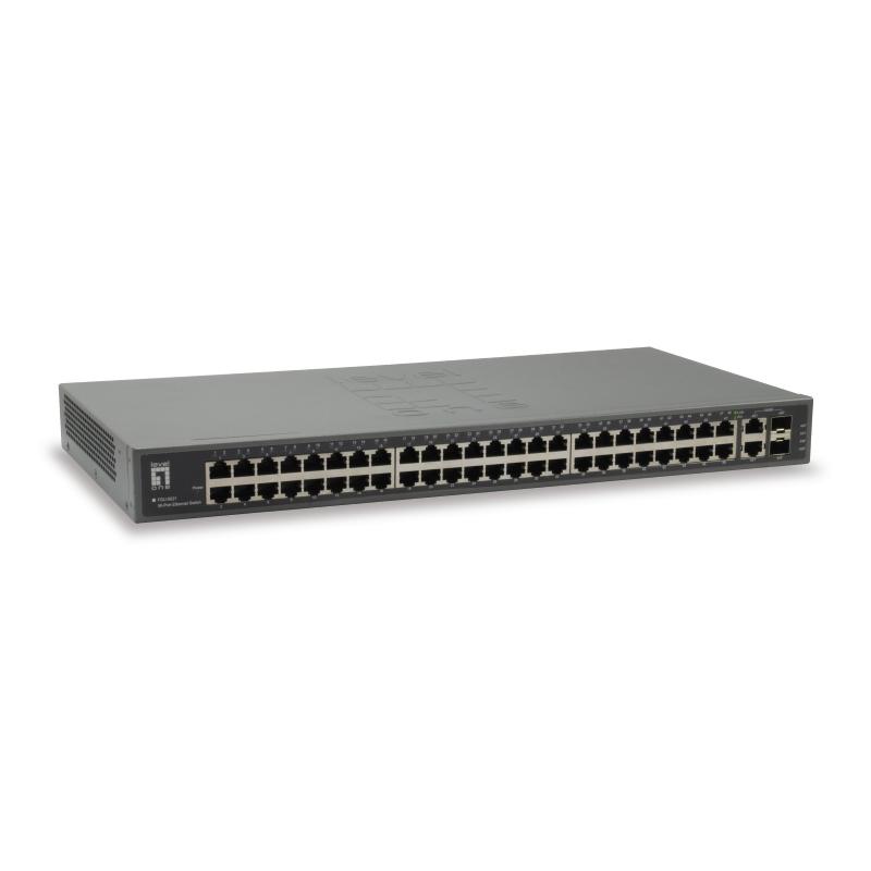 Levelone fgu-5021 switch di rete fast ethernet (10/100) grigio Levelone fgu-5021 switch di rete fast ethernet (10/100) grigio