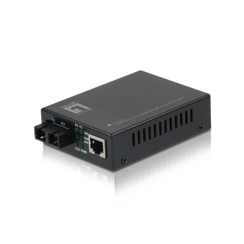 Levelone fvt-2201 convertitore multimediale di rete 100 mbit/s 1310 nm modalità singola nero Levelone fvt-2201 convertitore multimediale di rete 100 mbit/s 1310 nm modalità singola nero