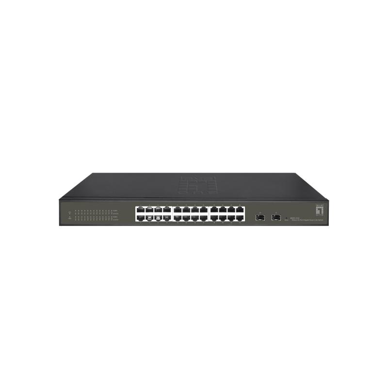 Levelone ges-2126 switch di rete gestito l2 gigabit ethernet (10/100/1000) nero Levelone ges-2126 switch di rete gestito l2 gigabit ethernet (10/100/1000) nero