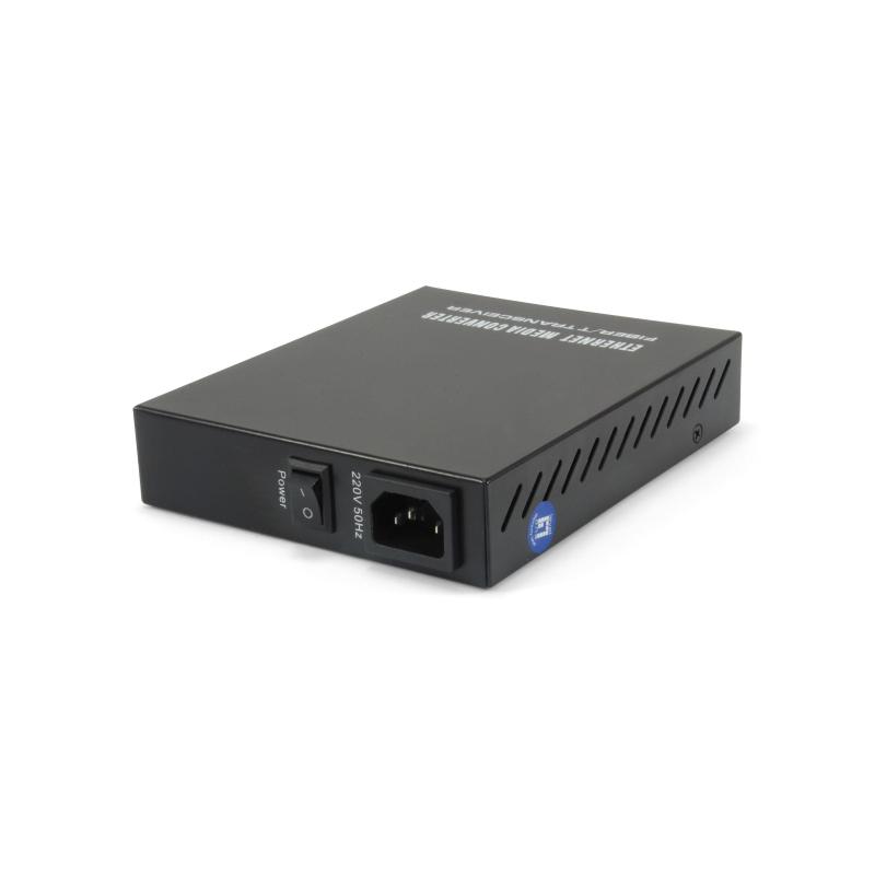 Levelone gvm-1000 convertitore multimediale di rete 1000 mbit/s nero