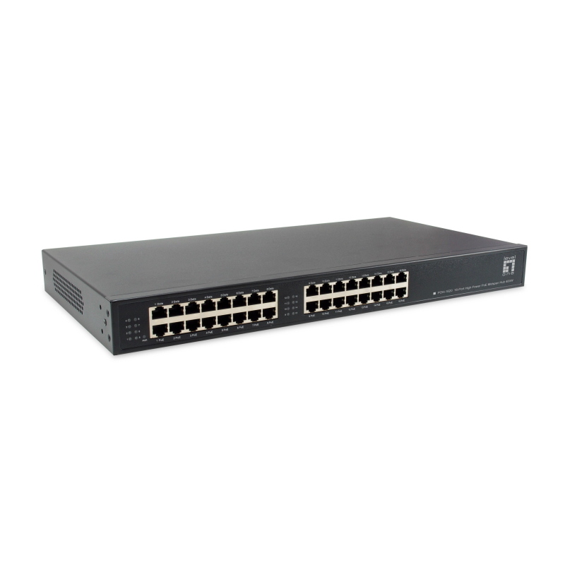 Levelone poh-1620 adattatore poe e iniettore fast ethernet, gigabit ethernet Levelone poh-1620 adattatore poe e iniettore fast ethernet, gigabit ethernet